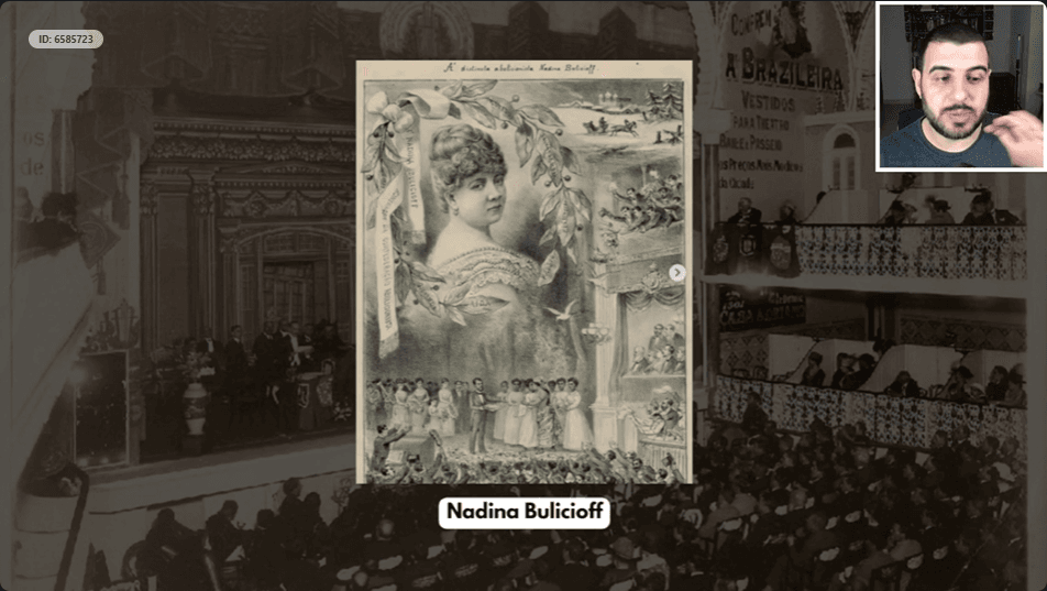 Aula da Escola de História